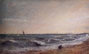 John Constable Coast scene,Brighton oil on canvas